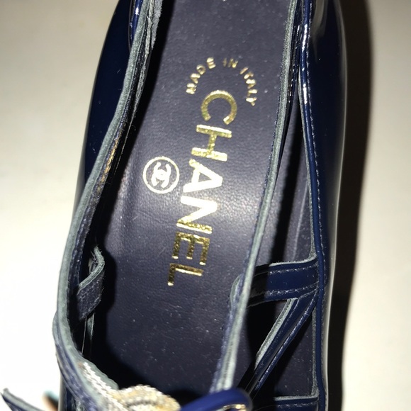 NWT Chanel Patent Leather Shoes - Picture 7 of 8